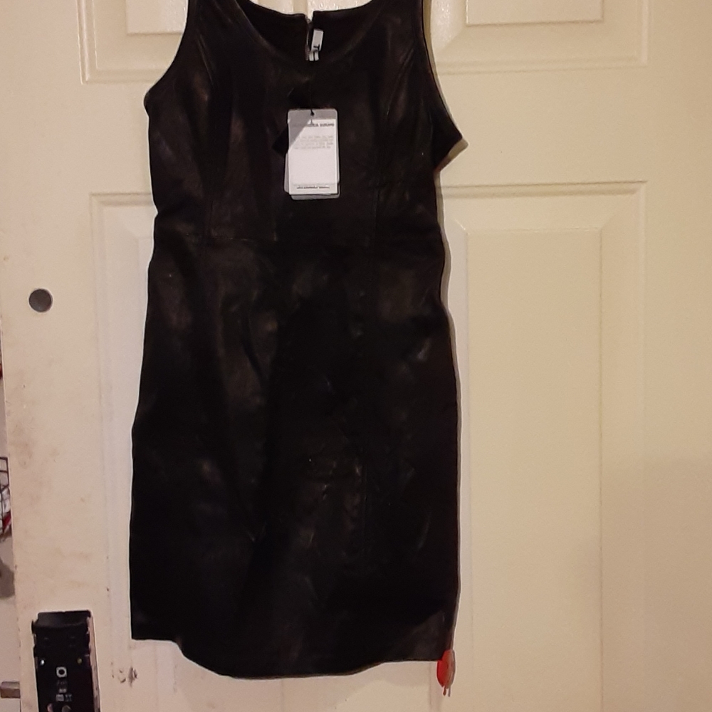 Alexander Wang leather skirt